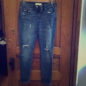Gap Destressed Skinny Jeans